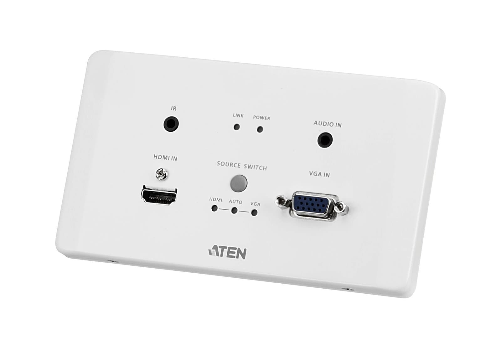 Trasmettitore HDBaseT HDMI VGA Piastra da Parete 4K a 100m - Aten IDATA VE-2812AEUT