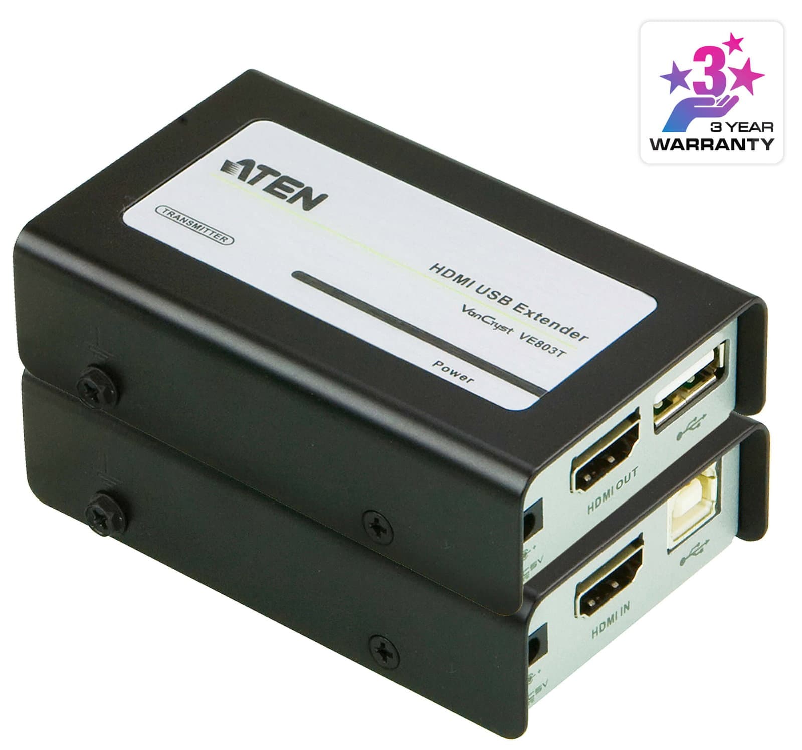 Extender HDMI+USB su cavo Cat5e fino 60m - ATEN IDATA VE-803