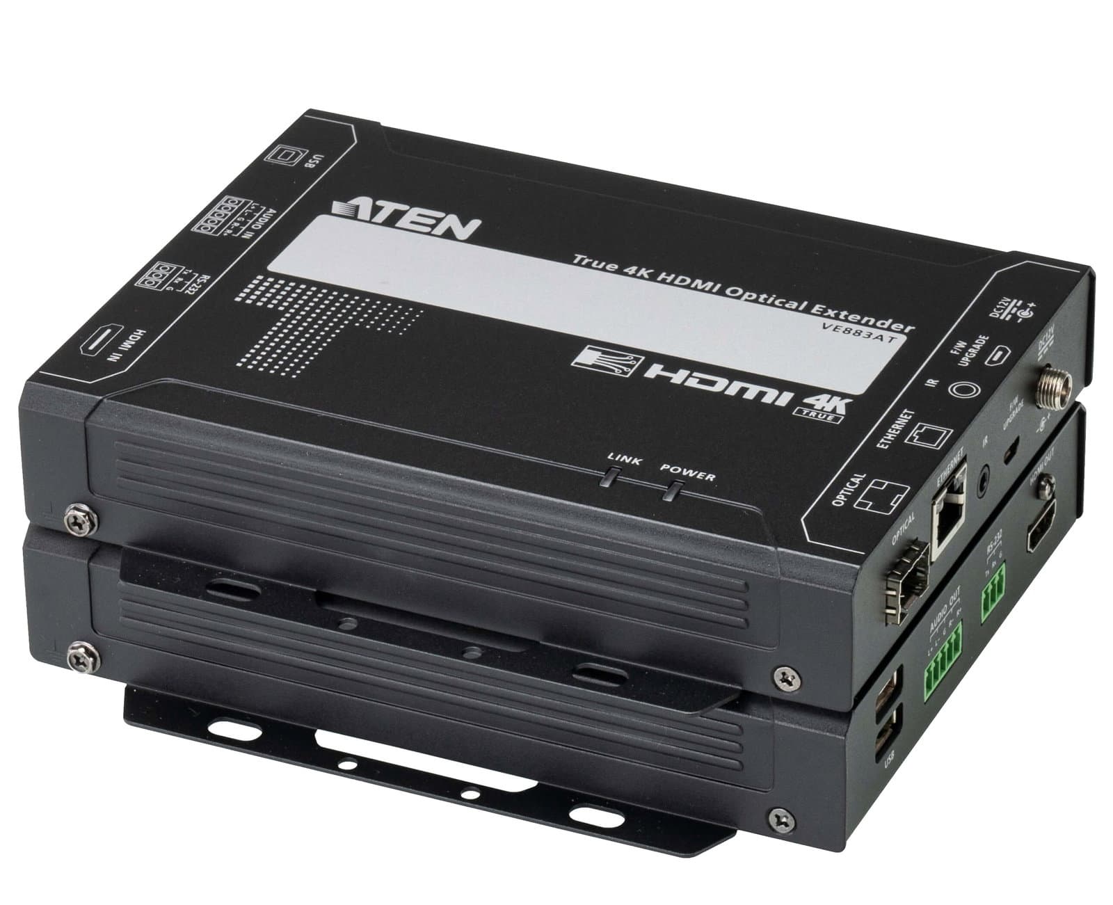 Kit Extender HDMI in Fibra Ottica True 4K Fino a 300m - Aten IDATA VE-883AK1