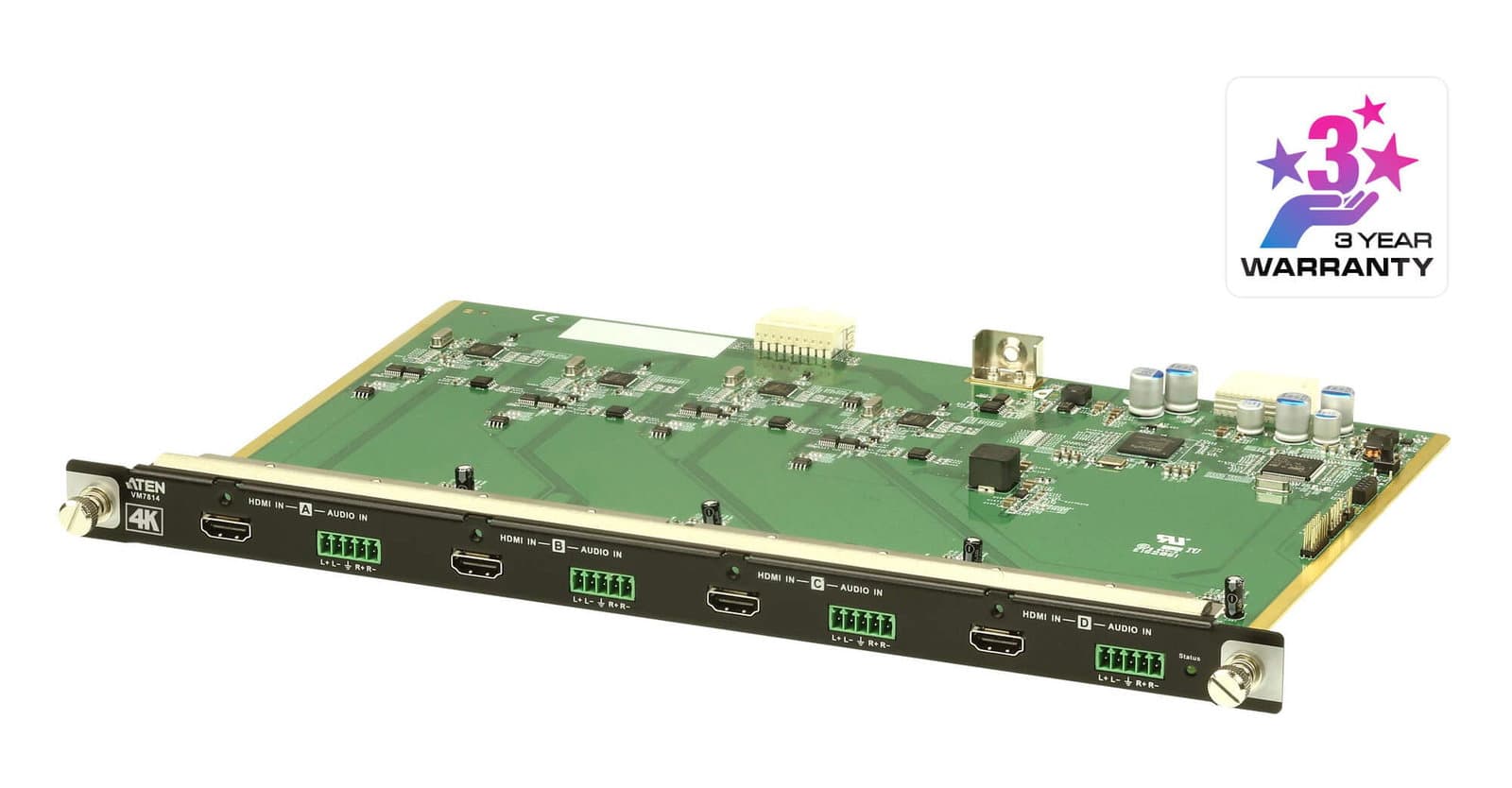 Scheda Ingresso 4K HDMI a 4 Porte VM7814 - Aten IDATA VM-7814