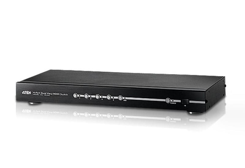 Switch HDMI 4 porte con doppia uscita - Aten IDATA VS-482B