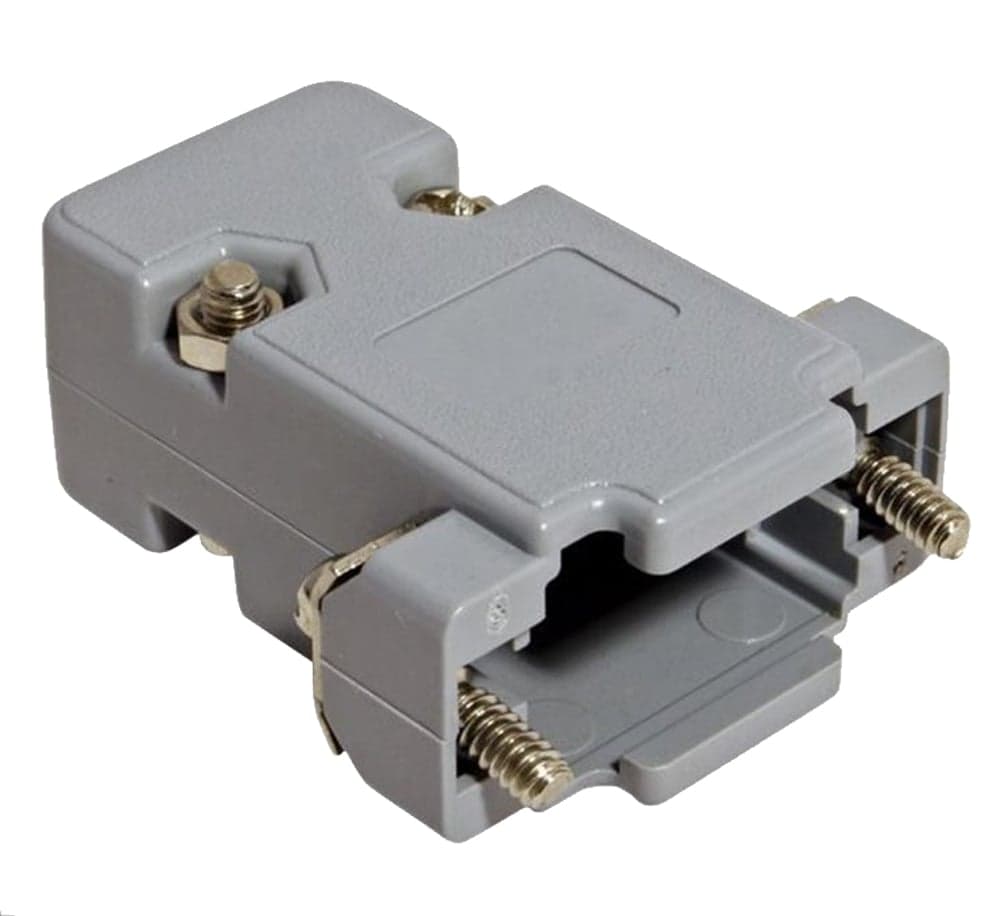 Custodia per D-Sub 9 Poli in Plastica - Techly NP IGP 09 G