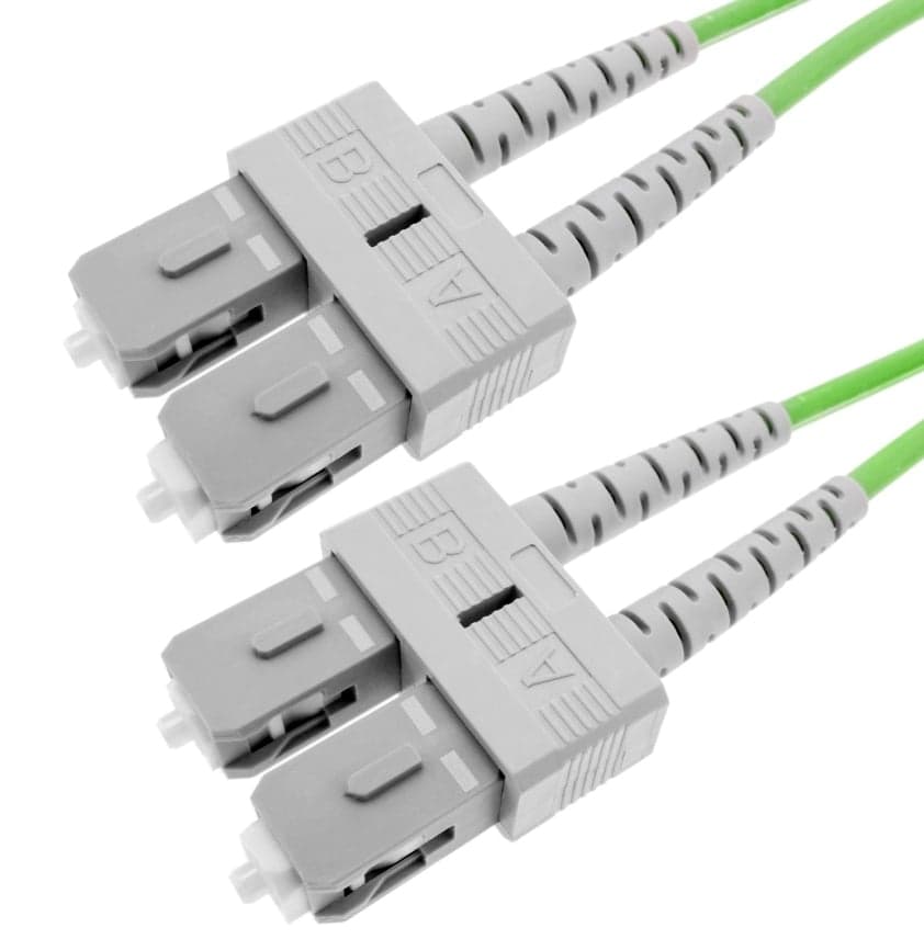Cavo Fibra Ottica Multimodale OM5 SC/SC 50/125 10m - Techly Professional ILWL D5-B-100/OM5T