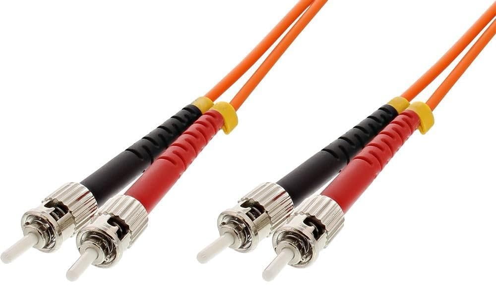 Cavo Fibra Ottica Multimodale OM1 ST/ST 62,5/125 10m - Techly Professional ILWL D6-A-100