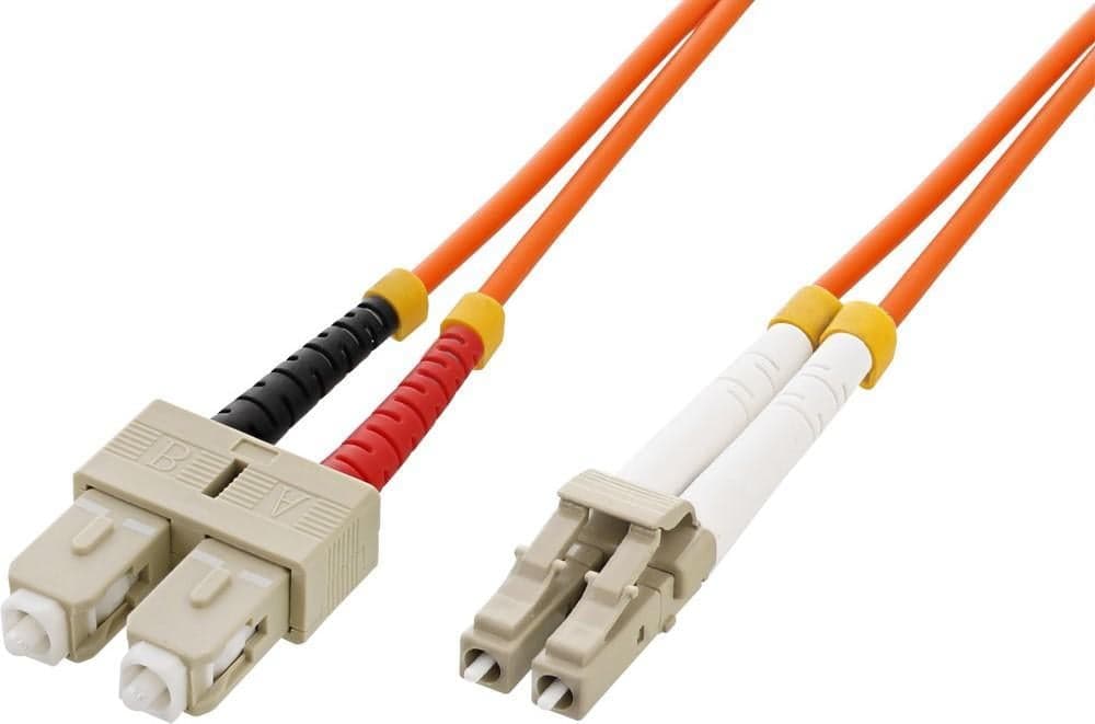 Cavo Fibra Ottica Multimodale OM1 SC/LC 62,5/125 15m - Techly Professional ILWL D6-SCLC-150