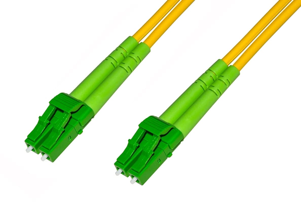 Cavo Fibra Ottica Monomodale OS2 LC/APC Duplex a LC/APC Duplex 9/125 G657.A2 1m - Techly Professional ILWL D9-LCALCA-010