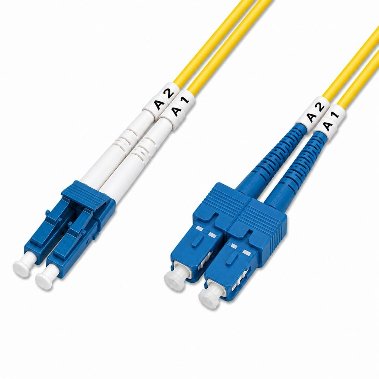 Cavo Fibra Ottica Monomodale OS2 SC/LC 9/125 10m - Techly Professional ILWL D9-SCLC-100