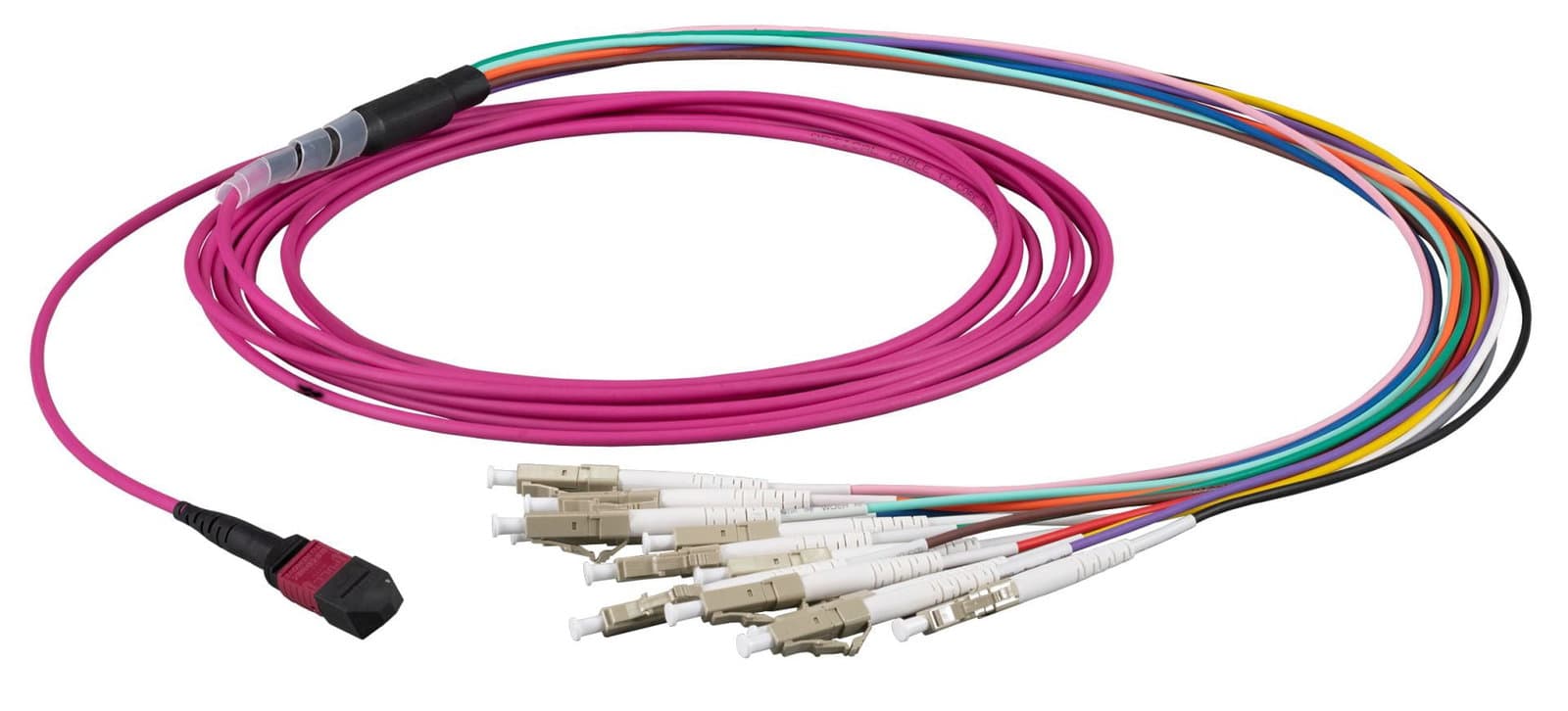Cavo Patch 12 Fibre Multiconnessione MTP-F/LC OM4 2m - OEM ILWL MTP12LC-OM4-02