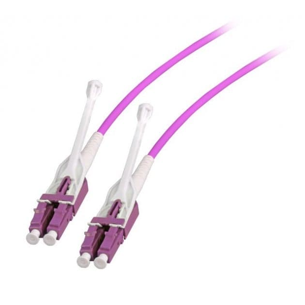 Cavo Fibra Ottica Multimodale Uniboot HD OM4 LC/LC 50/125 1m - Techly Professional ILWL OM4U-LCLC-010TY
