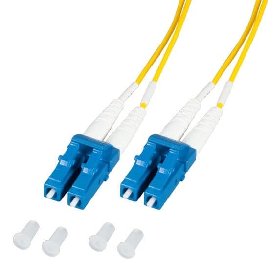 Cavo Fibra Ottica Monomodale OS2 LC/LC 9/125 1m - Techly Professional ILWL OS212-LCLC-010T