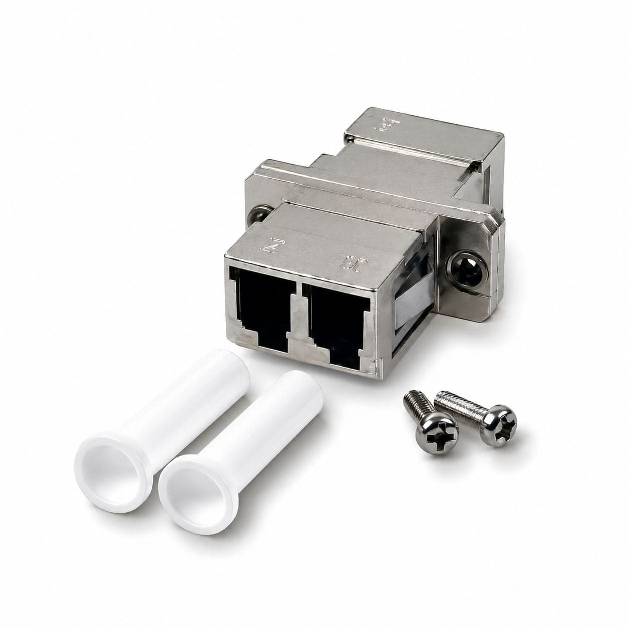 Adattatore a bussola Duplex LC Monomodale in metallo - ILWL-ADAP-LCSM