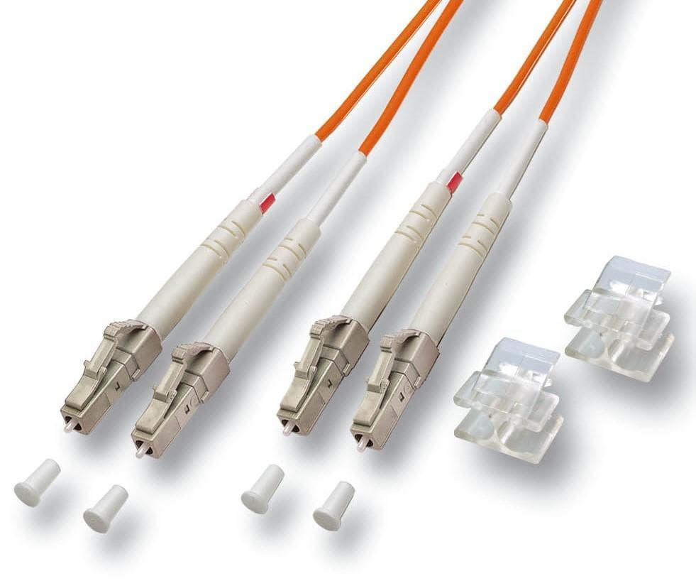 Clip LC Duplex Trasparente per Connettori Fibra Ottica - ILWL-LC-ADDUPLEX