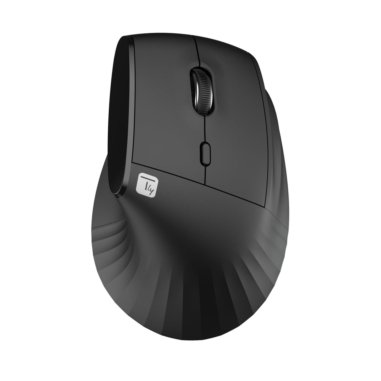 Mouse Ergonomico RGB Wireless + USB 2.4G Nero - Techly IM 1300-VM-RGB