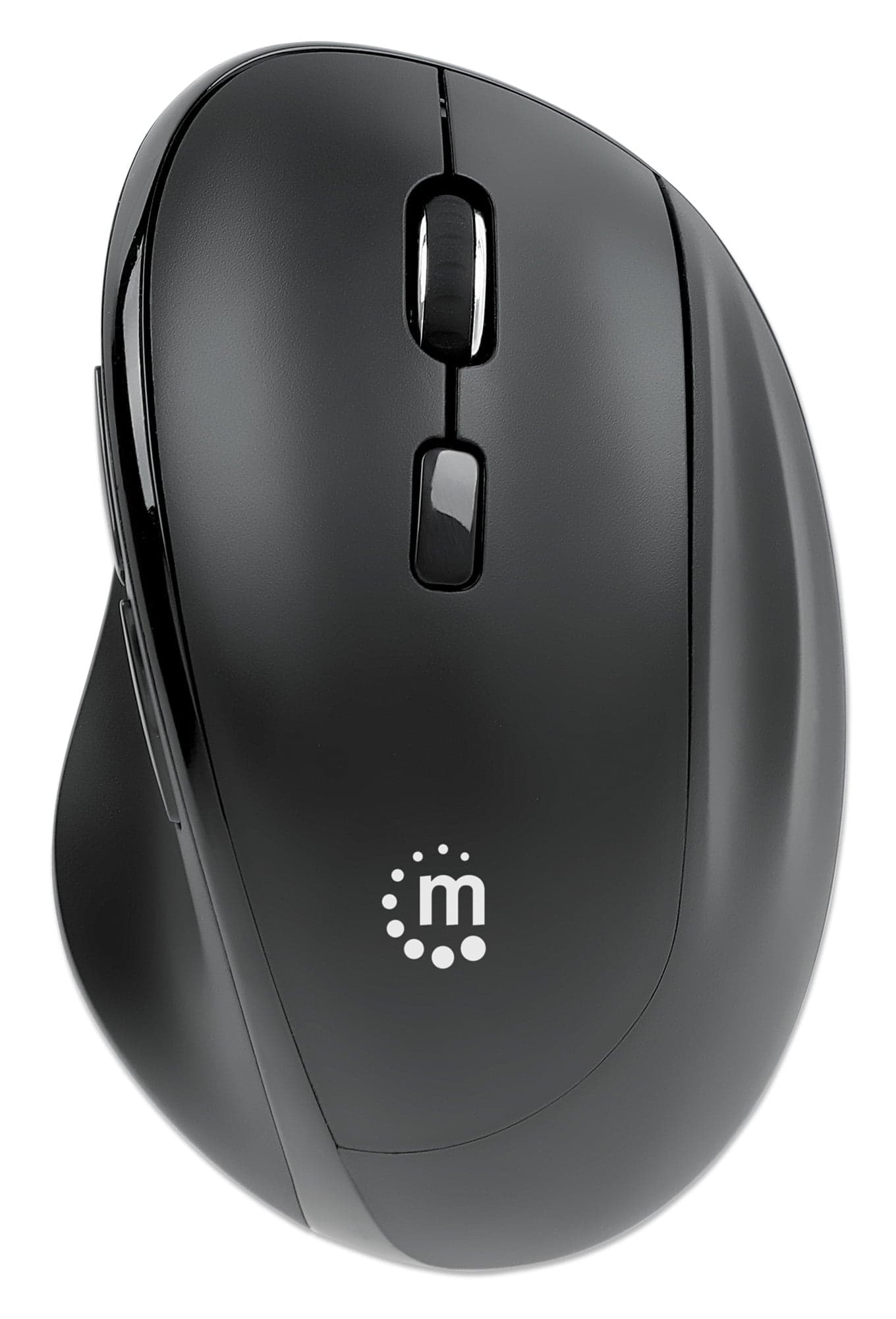 Mouse Ergonomico Wireless 2.4GHz con Ricevitore USB 2-in-1 - Manhattan IM 1600-WL-ERGO-UC