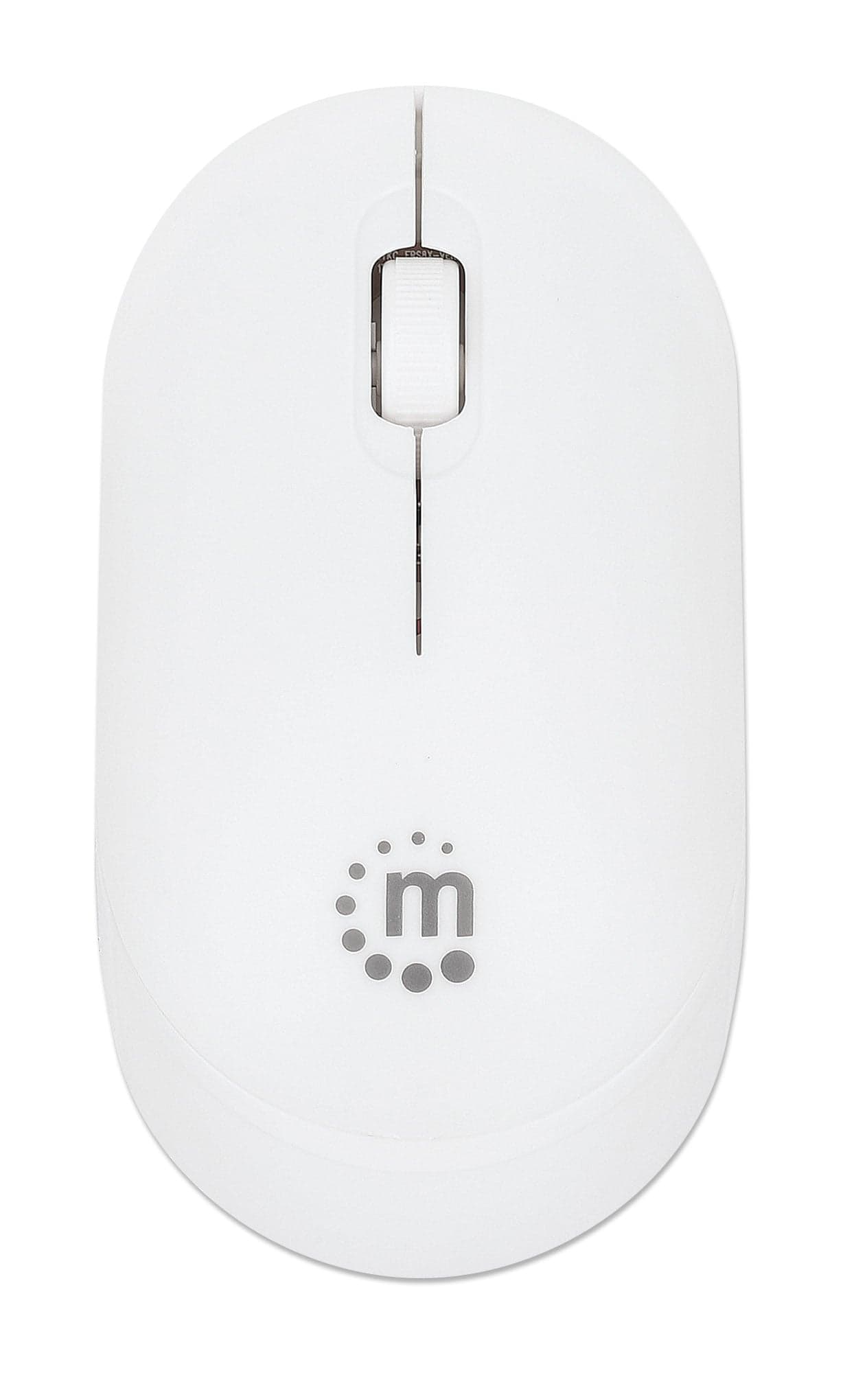 Mouse Ottico Wireless USB 1000 Dpi Bianco - Manhattan IM 190-1200WWH