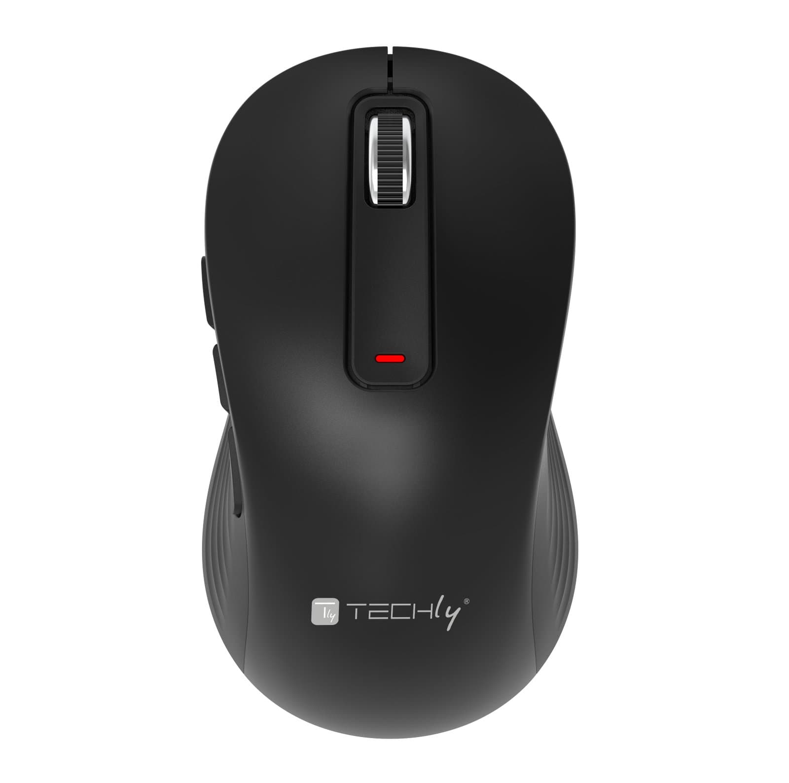 Mouse Ottico Wireless 2.4 GHZ 5D 1000/1200/1600 Dpi Nero - Techly IM 200-WL-BK