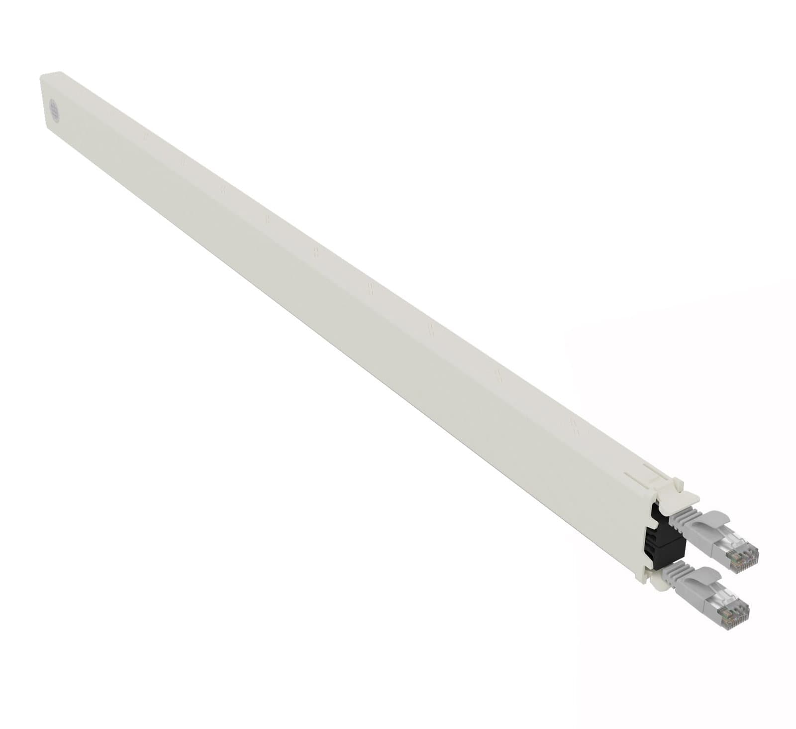 Cassetto Cavi patchbox.one 30RU Cat6A STP Grigio - PATCHBOX IPB-CONE30STPSL