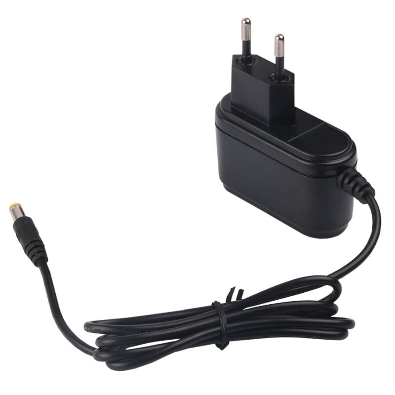 Alimentatore Universale Stabilizzato 12V 1000mA Plug 5.5x2.1mm Nero - Techly IPW-12DC10AX