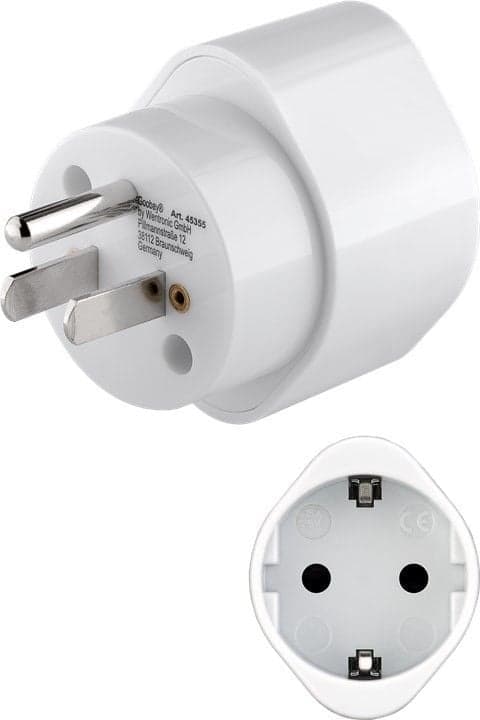 Adattatore di Alimentazione Giappone/USA Bianco - Goobay IPW-ADAPTER9W