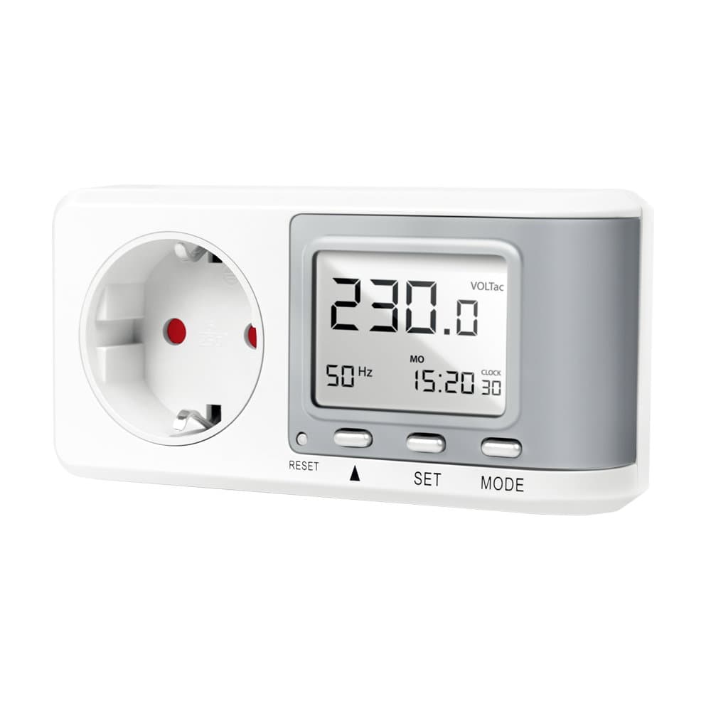 Misuratore di Costo Energetico con Calcolo delle Emissioni di CO2 - Logilink IPW-ADP-ENM5