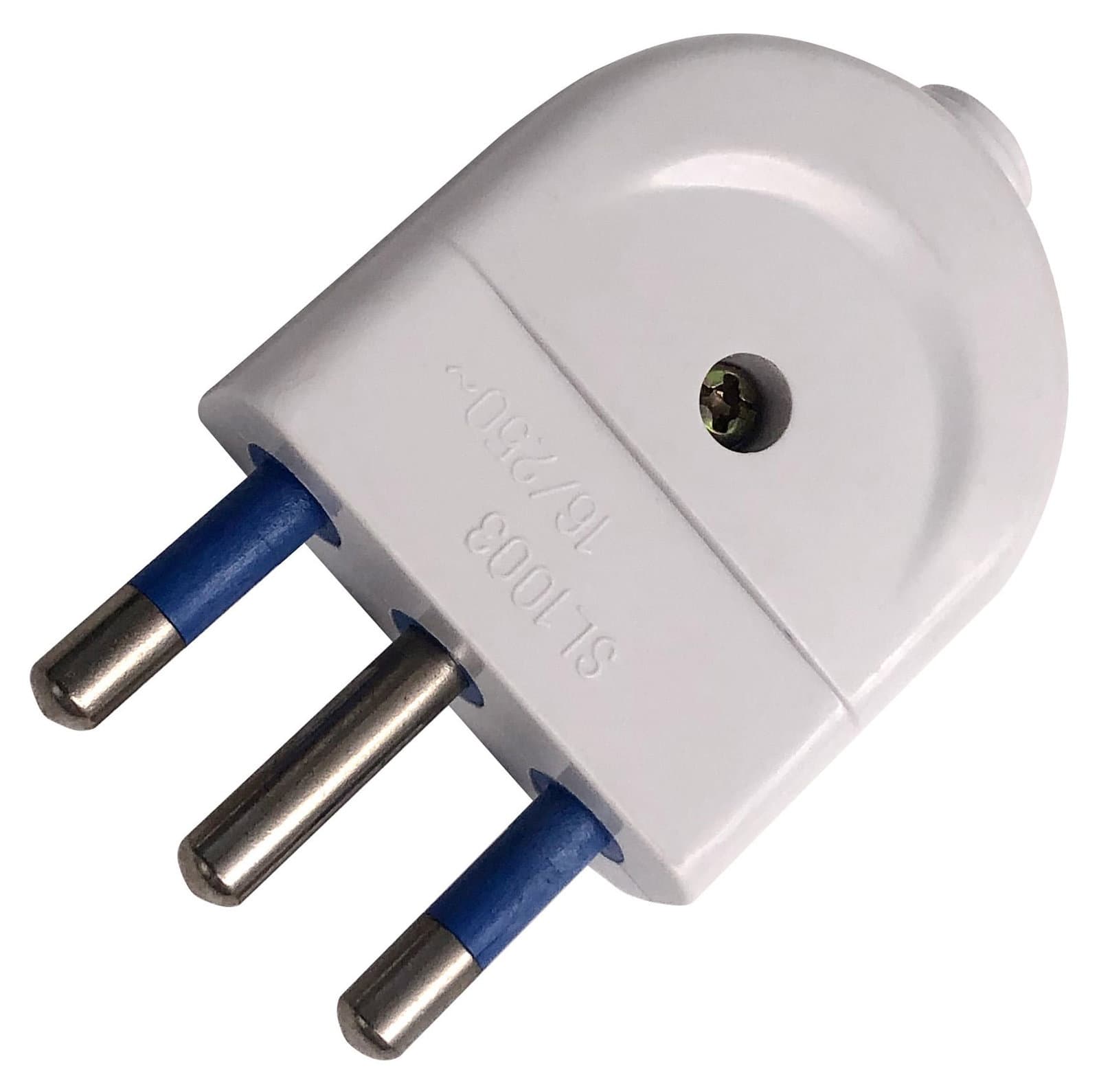 Spina Italiana 16A Bianca - Techly IPW-IC119