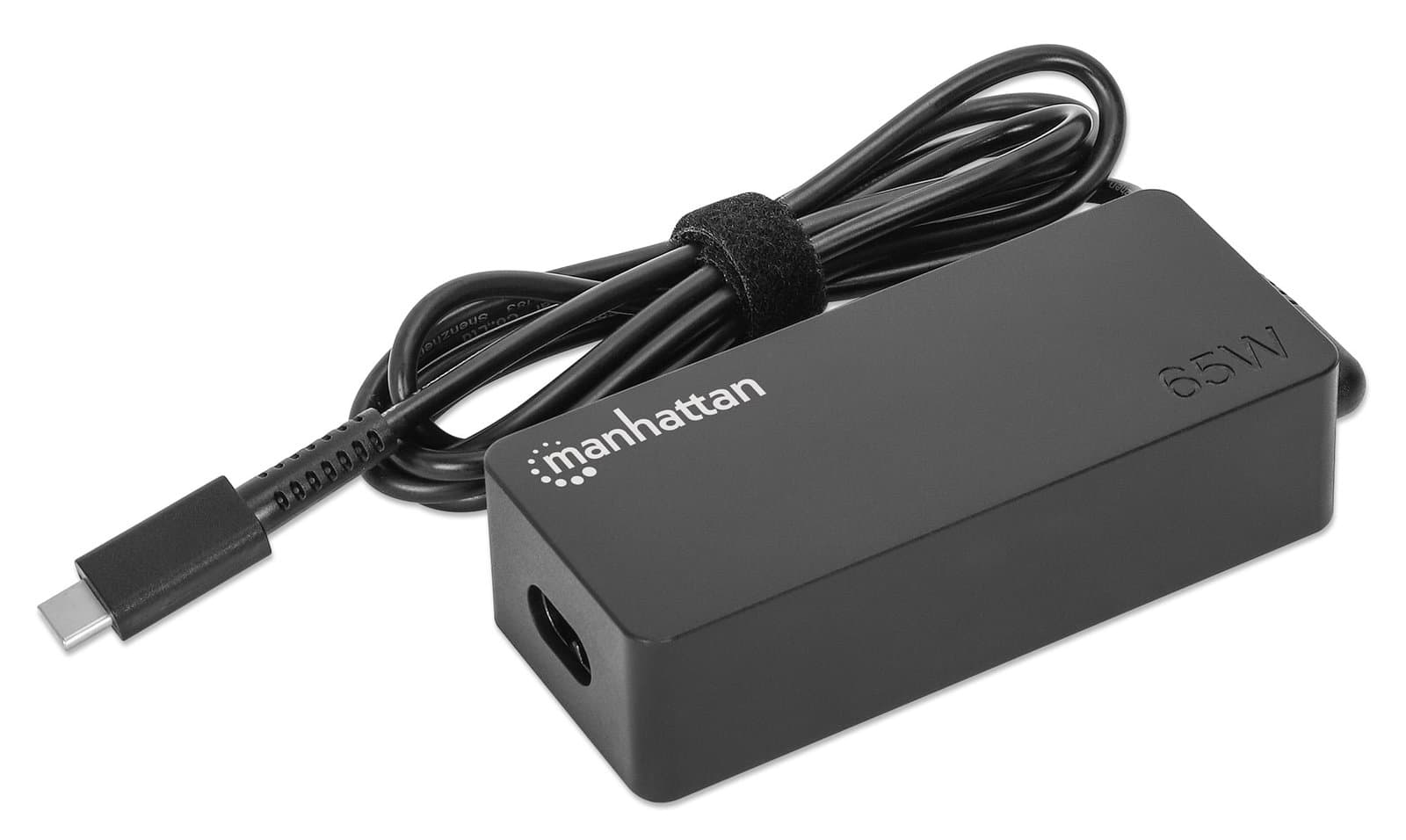 Caricatore USB-C Power Delivery 65W per Laptop - Manhattan IPW-NTS65WUSB-C