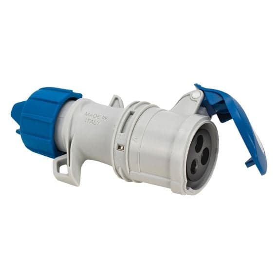 Presa Mobile 2P+T 16A 230V 6h IP54 Cablaggio a Vite - FME IPW-PR-7110