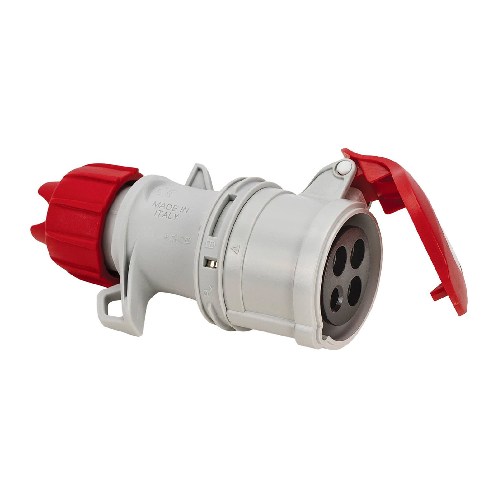 Presa Mobile 3P+T 16A 400V 6h IP54 Cablaggio a Vite - FME IPW-PR-7114