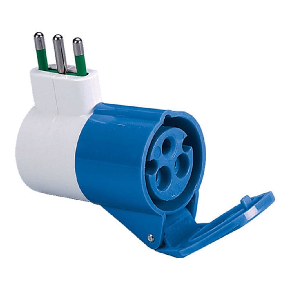 Adattatore Industriale da S17 a 1 presa CEE blu - FME IPW-SP-730
