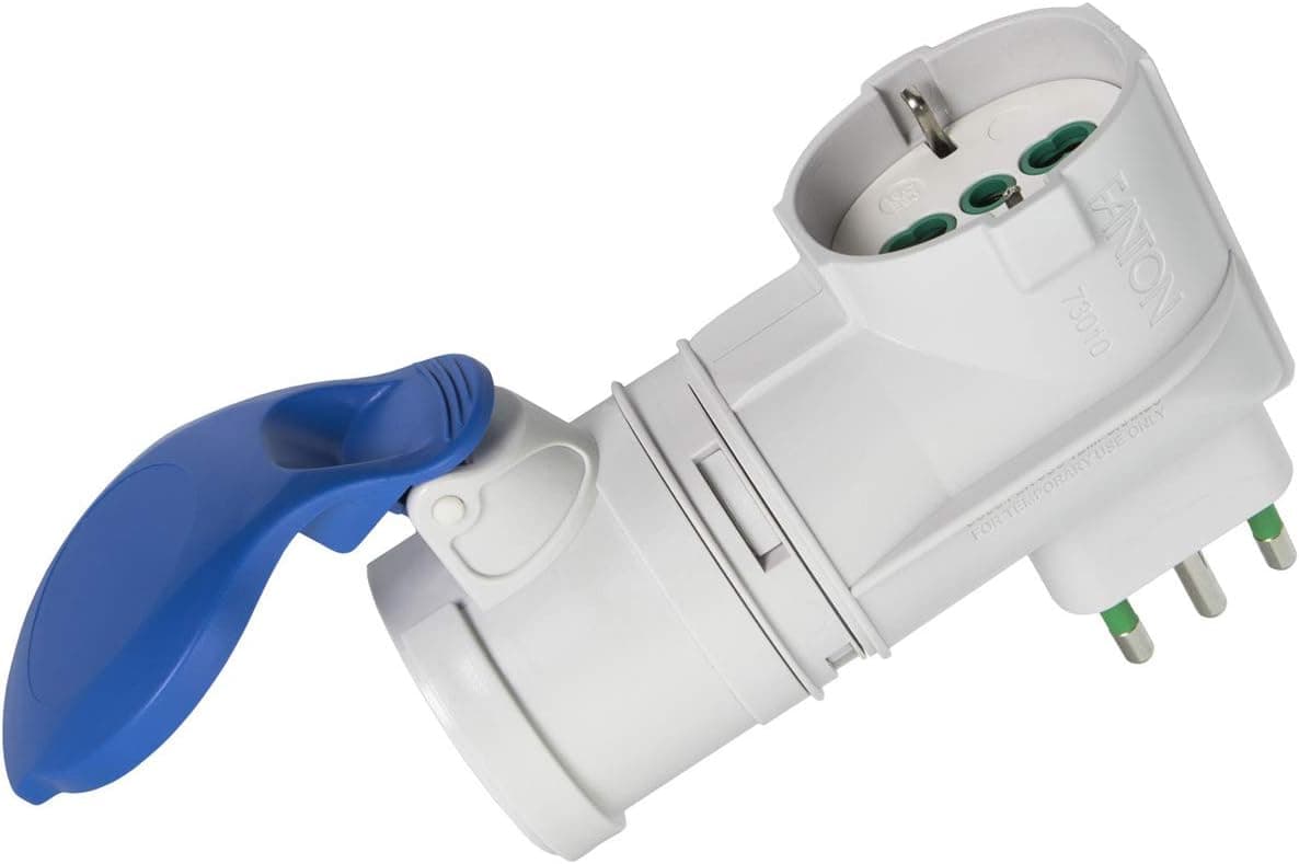 Adattatore industriale Duplex 2P+T 16A - FME IPW-SP-7301
