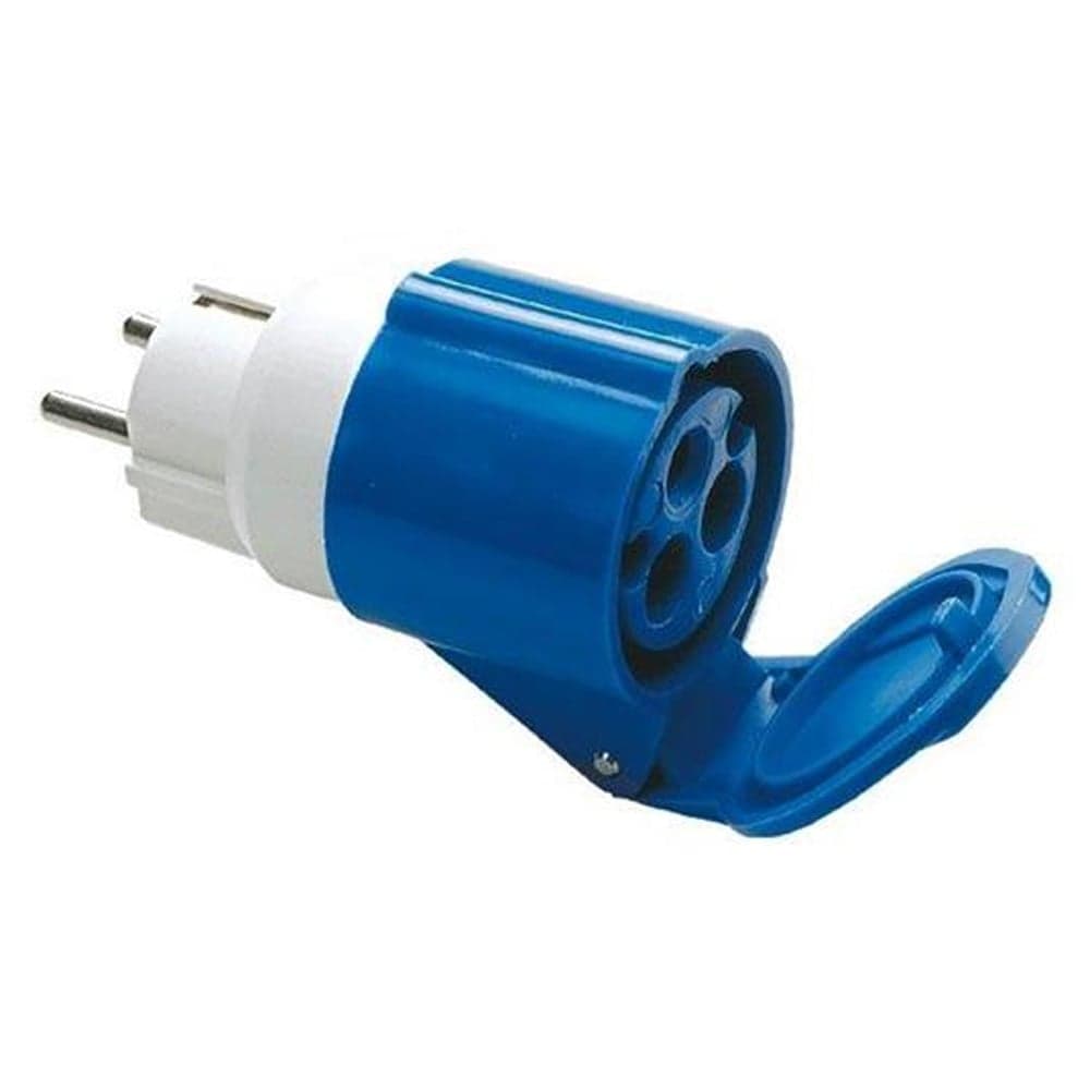 Adattatore Industriale da S31 a 1 presa CEE blu - FME IPW-SP-731