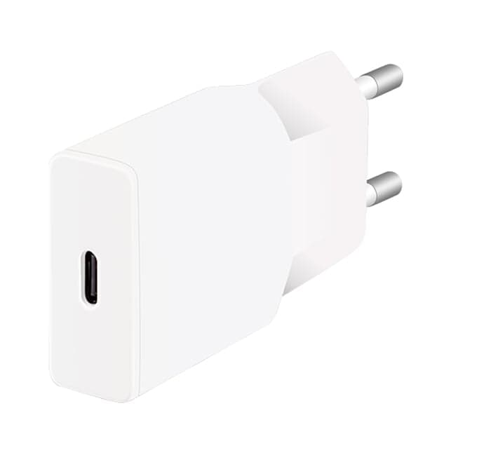 Caricatore Alimentatore GaN USB-C PD da Muro 20W Bianco - Logilink IPW-USB-20WL