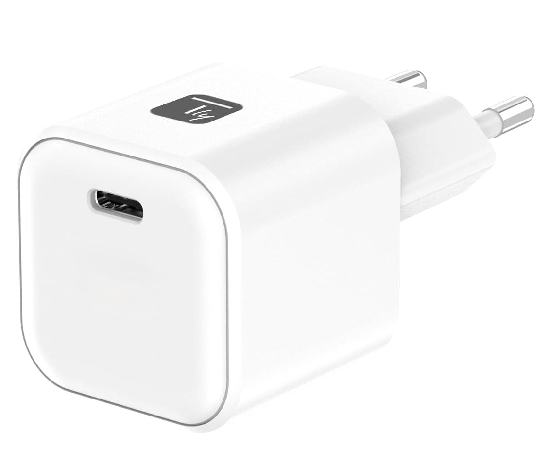 Caricatore Alimentatore GaN USB-C da Muro 45W - Techly IPW-USB-G45C