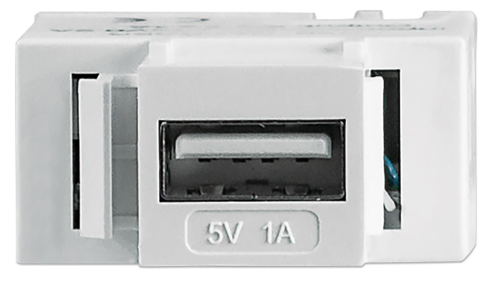 Presa USB con Aggancio Keystone per Ricarica - Intellinet IPW-USB-KEY1A