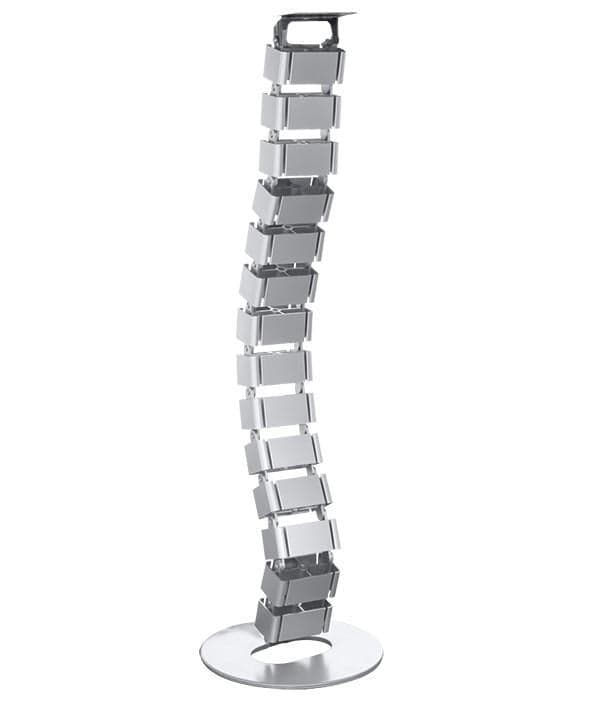 Guaina raccoglicavi scrivania 800x68mm silver - Logilink ISWT-CAN-80068