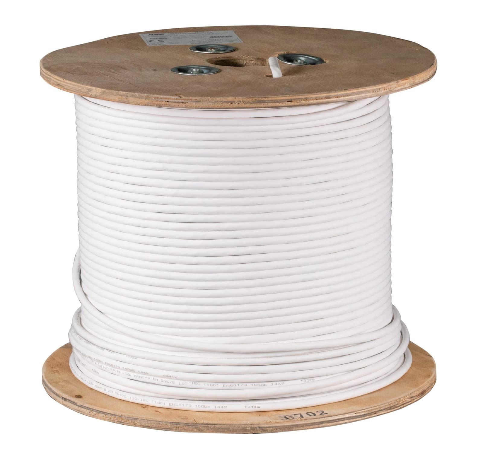 Matassa U/FTP Cavo Cat6A Rame 305m Rigido Bianco - ITP-C6A-RIS305