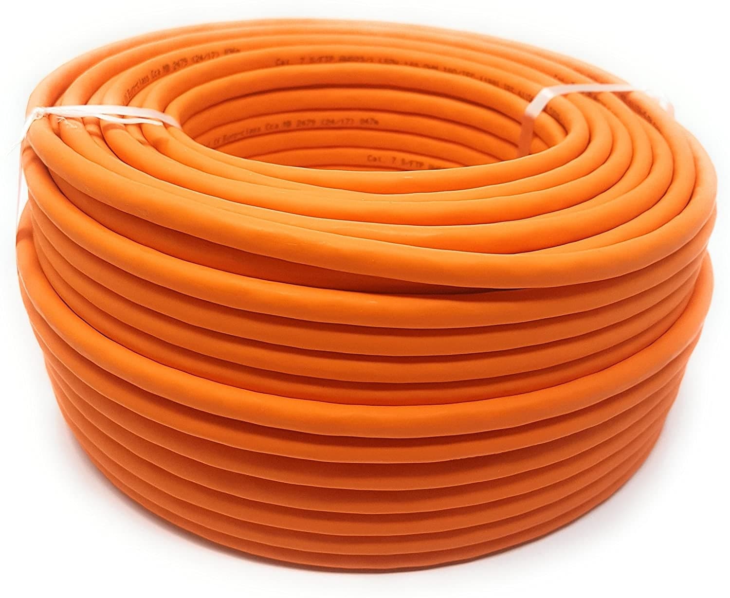 Matassa S/FTP Cat7 Rame 1000MHz Duplex Eca 100m Rigido Arancione - ITP5-PIMF-0100DX