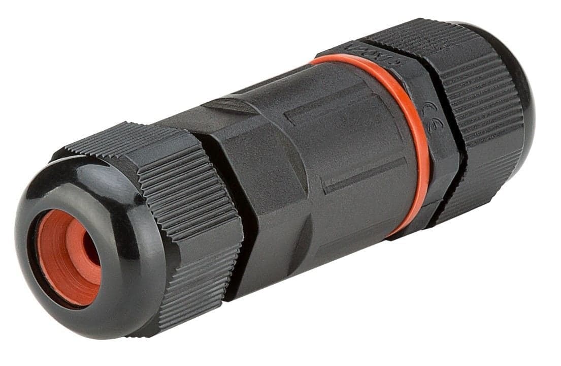 Connettore Elettrico Impermeabile per Cavo IP68 da Esterno Lunghezza 7.5 cm - Goobay IUPS-CONN7-IP68