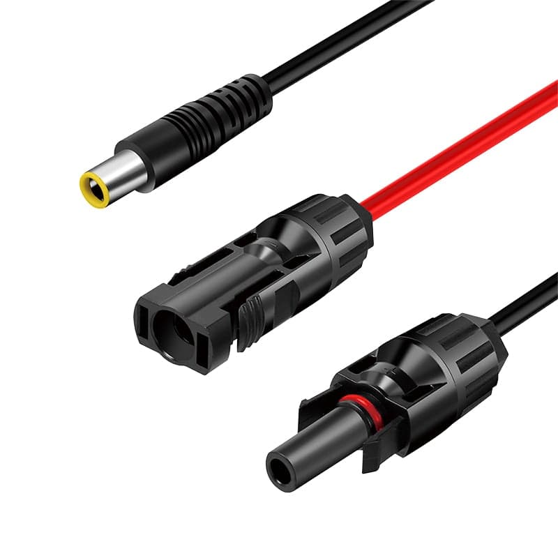 Cavo Adattatore Pannello Solare DC7909/M a 2x MC4/MF Rame Nero/Rosso 1,8m - Logilink IUPS-FSP-CABLE18