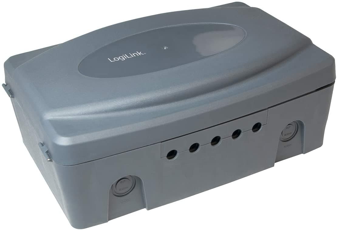 Scatola Elettrica IP54 Cable Organizer Organizzatore Cavi Grigio - Logilink IUPS-PB-IP54G