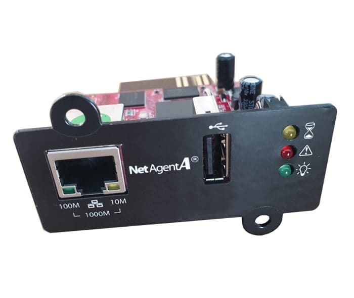Scheda di Rete Interna con Porta Lan SNMP e Porta USB per UPS - Techly Professional IUPS-SNMP-807