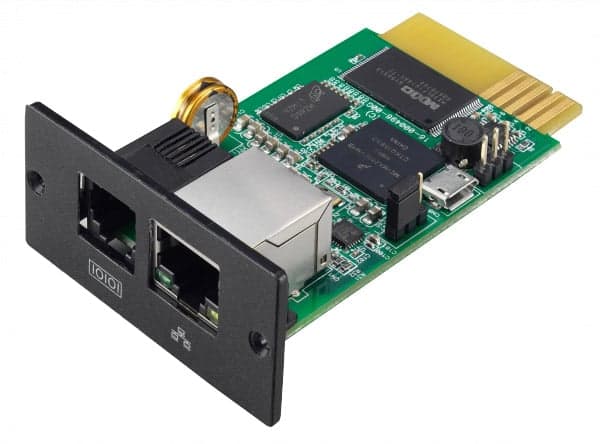 Scheda SNMP per gestione UPS - Infosec IUPS-SNMP-E3L