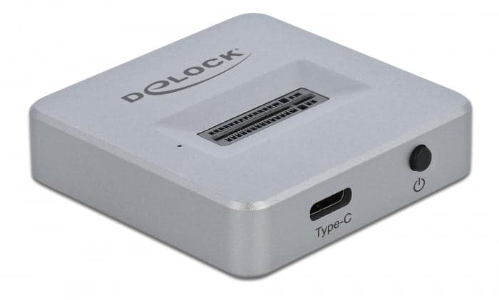 Docking Station per SSD M.2 NVMe PCIe con USB Type-C Femmina - Delock IUSB DOCK 3C-NVMED
