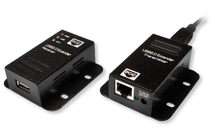 Extender USB 2.0 su Cat5/5e/6 fino a 50m, 1 Porta - Logilink IUSB-EXTEND-POE