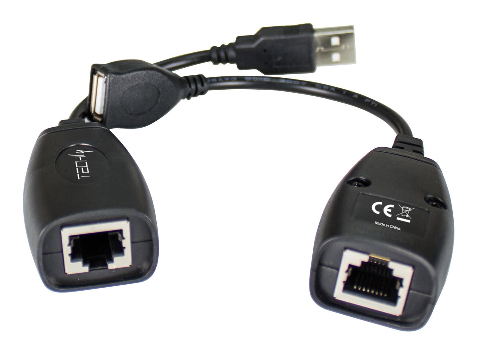 Extender USB su Cavo Cat5E/6 fino a 50m - Techly IUSB-EXTENDTY5