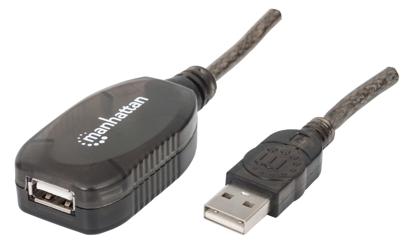 Prolunga attiva USB 2.0 Hi-Speed 20m - Manhattan IUSB-REP220