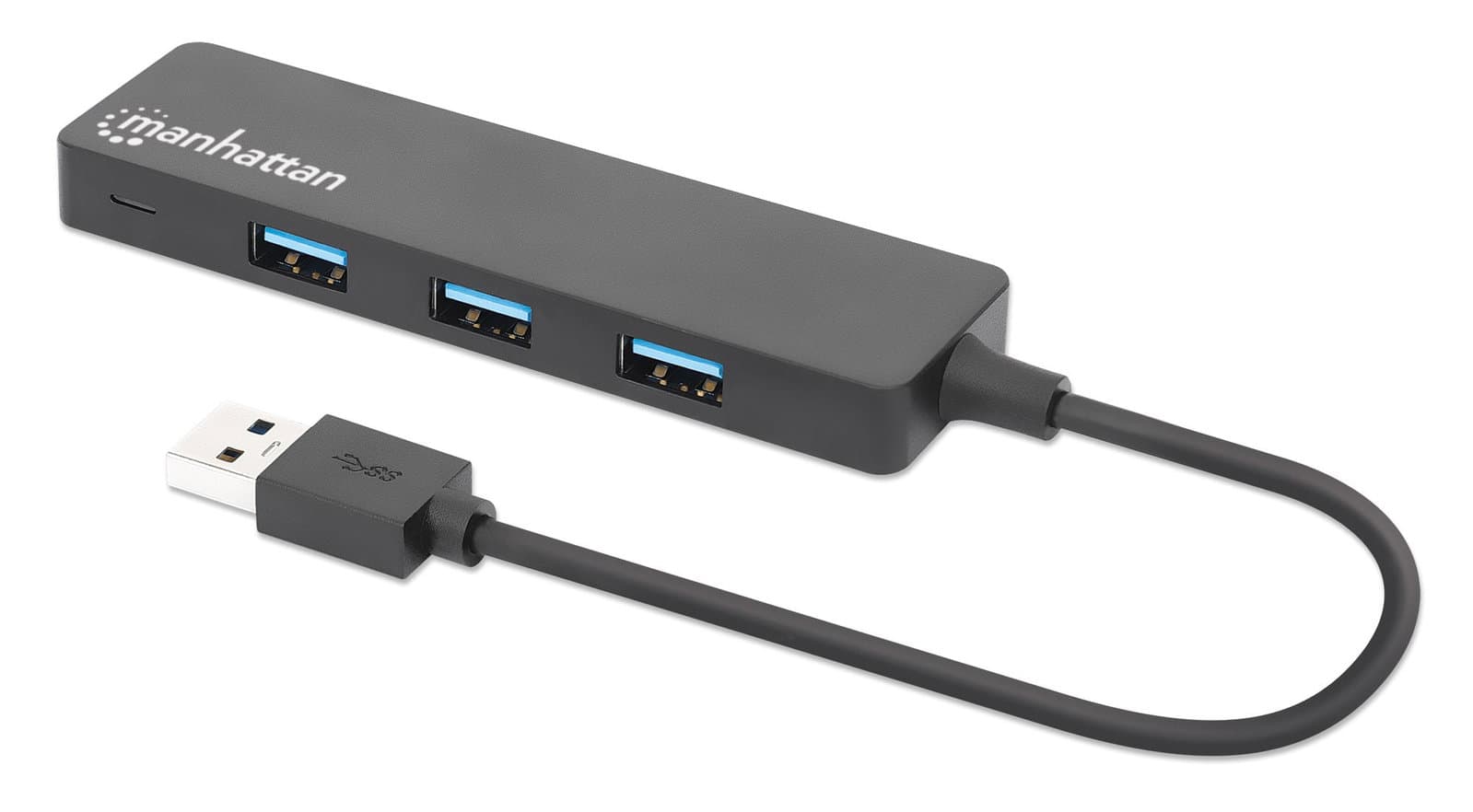 Hub USB 3.2 Gen 1 a 4 porte - Manhattan IUSB3-HUB4M