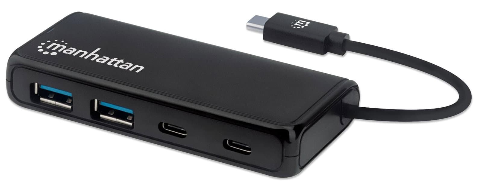 Hub USB-C 3.2 Gen 1 a 4 porte - Manhattan IUSB31C-HUB2A2CM