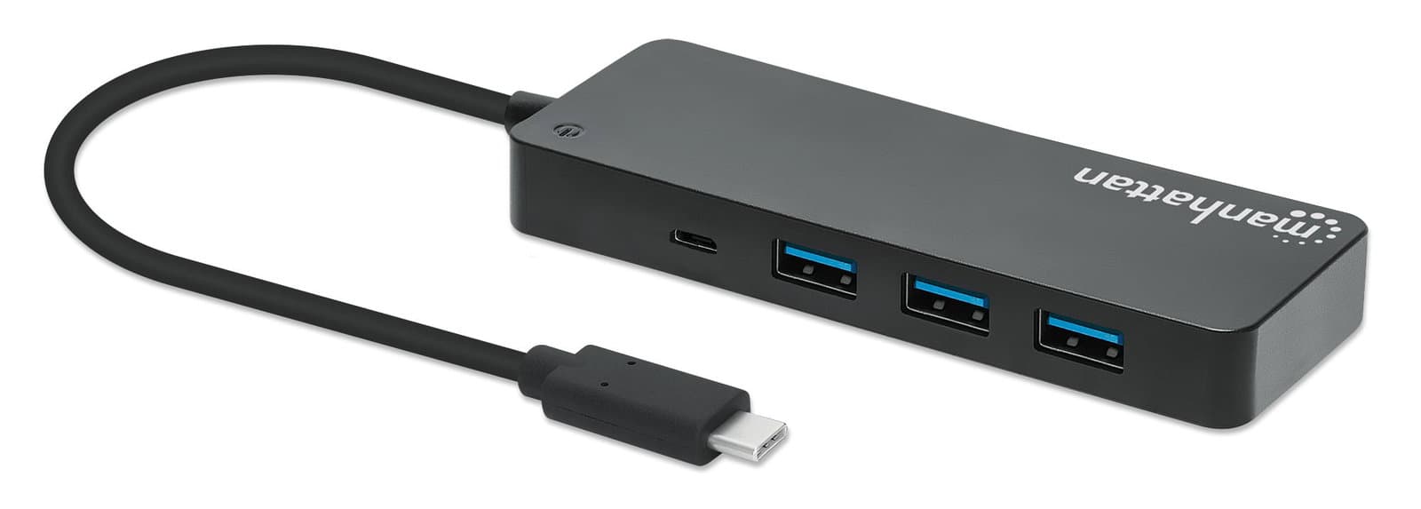 Hub USB-C 3.2 Gen1 7 Porte USB-A 5Gbps - Manhattan IUSB3C-HUB7