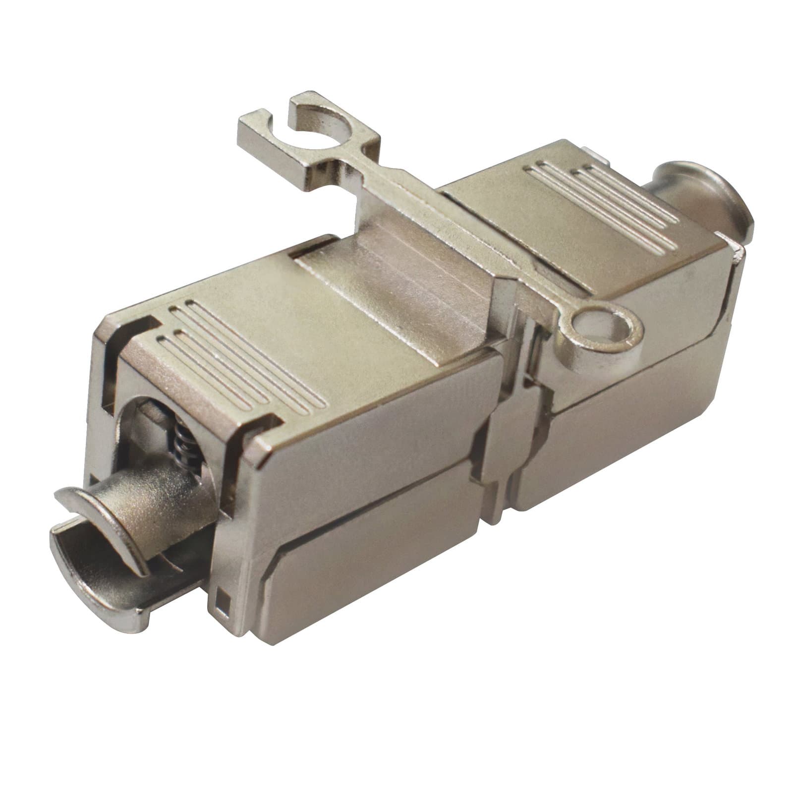 Accoppiatore Modulare Cat6A RJ45 F/F STP 3µ Grigio - Intellinet IWP-8P8C-COUPS6AI3